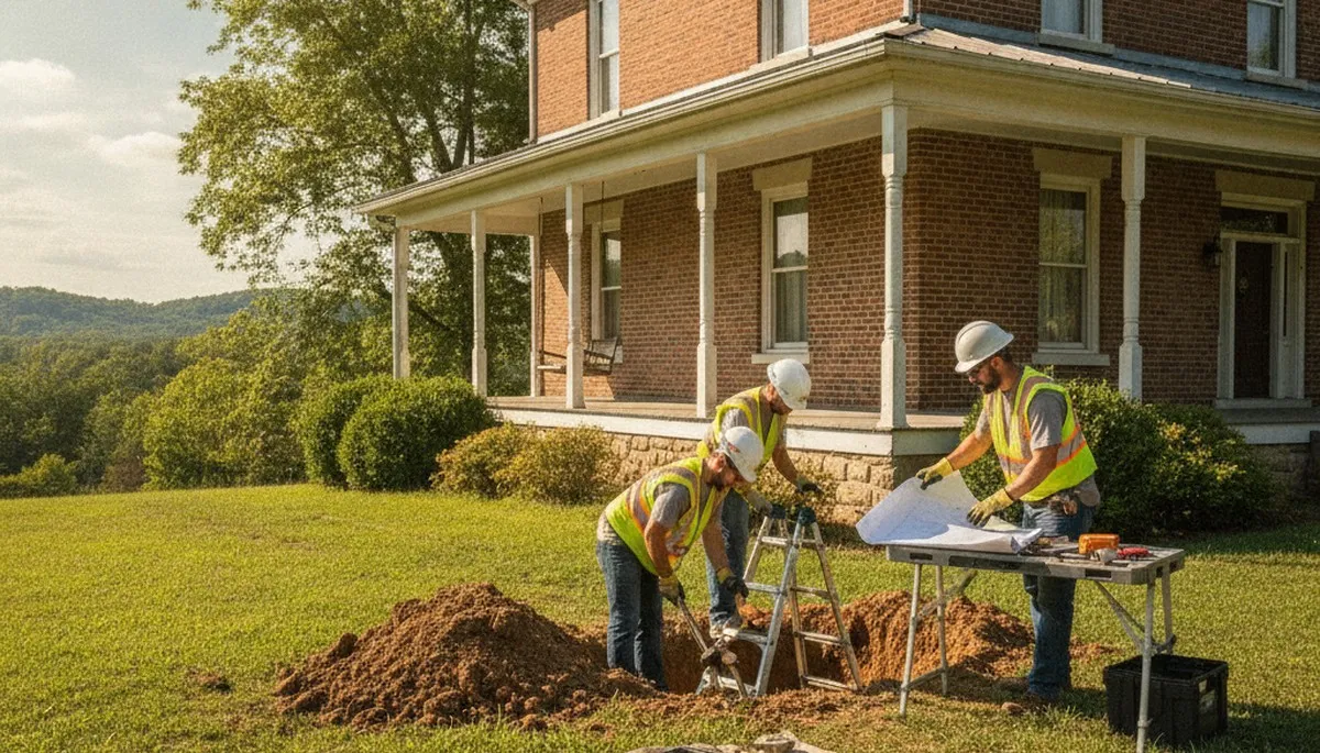 Plumber repairing pipes in Chattanooga, TN for fast residential plumbing service